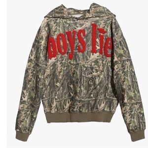 CAMO BOYS LIE HOODIE